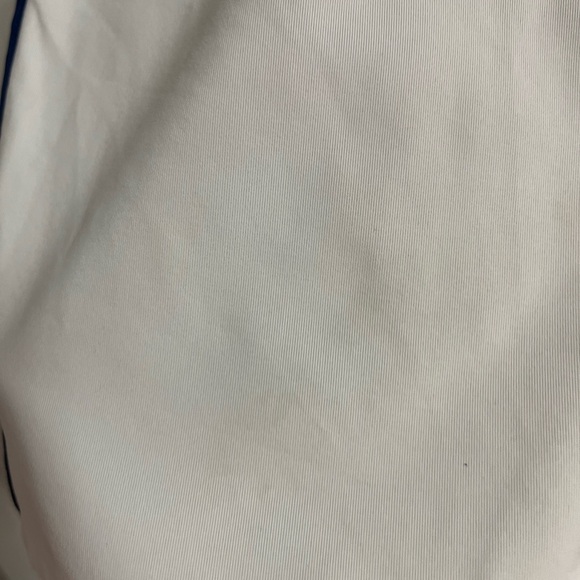 Lady Hagen White and Navy Sleeveless Blouse - Picture 6 of 6